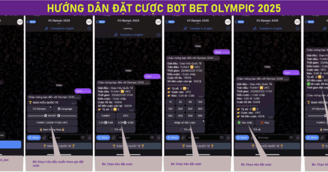 Hướng Dẫn Đặt Cược Bot Bet